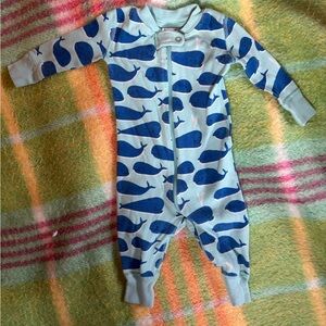 Blue Whale Print Hanna Andersson PJs